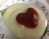 簡単！アボカドにすっぽり卵作り方4写真