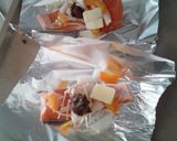 朝食に簡単サーモンのホイル焼き作り方1写真