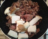 簡単☆すき焼き風な肉豆腐♪作り方3写真