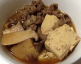 簡単☆すき焼き風な肉豆腐♪作り方5写真