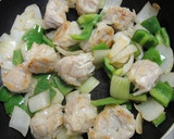 残り野菜で作れる！しゅうまいの炒め物♪作り方6写真