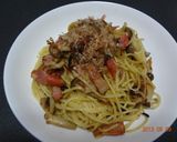 ３STEP和風ペペロンチーノ作り方4写真