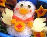 アヒルのお弁当（キャラ弁・幼稚園）作り方4写真