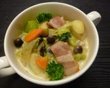 ♡お野菜たっぷり♡　塩昆布×豆乳スープ作り方13写真