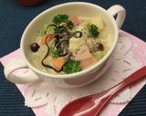 ♡お野菜たっぷり♡　塩昆布×豆乳スープ作り方14写真