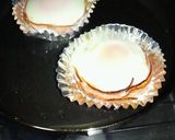 【魚焼きグリル】でハムエッグ☆お弁当に！作り方2写真