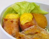 お弁当に♡卵焼きのベーコン巻き作り方4写真