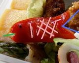 赤ウインナーdeお祭りの赤い金魚作り方2写真
