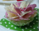 母の日に＊ケーキの飾り＊チョコの花作り方10写真