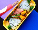 お弁当に!かぼちゃ☆はちみつバター♪作り方4写真
