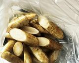 新ゴボウの唐揚げニンニク醤油がらめ作り方1写真
