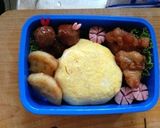 チーターのキャラ弁！！作り方4写真