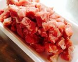 給食の味 ♡´∀`)ポークビーンズ♡作り方2写真