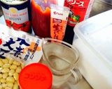 給食の味 ♡´∀`)ポークビーンズ♡作り方4写真