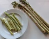 イタドリの醤油漬け　時短作り方1写真