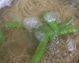 しらす納豆パスタ☆味噌マヨ　全粒粉作り方9写真