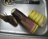 捨てないで!筍の皮のバター炒め作り方3写真