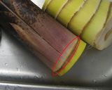 捨てないで!筍の皮のバター炒め作り方4写真