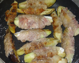 早うま　生姜焼き風なすの豚小間巻き作り方3写真