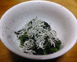 ほうれん草とカリカリじゃこのレンジお浸し作り方4写真