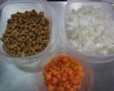 　魚のグリル　レンズ豆添え作り方1写真
