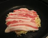 大阪の土曜日の夜のお好み焼き(簡単)作り方8写真