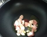 鶏肉とトマトのパスタ作り方2写真
