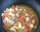 鶏肉とトマトのパスタ作り方3写真