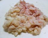 鳥皮と筍の酒粕入り味噌汁作り方1写真