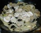 焼きパスタのキノコストロガノフかけ作り方4写真