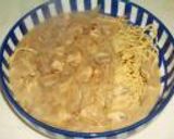 焼きパスタのキノコストロガノフかけ作り方11写真