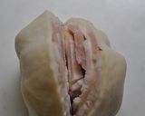 水あめ入り　ベーコンマヨパン作り方5写真