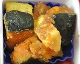 弁当用さつま芋とかぼちゃのゴママヨサラダ作り方9写真