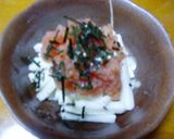 ヘルシー！長芋のたらこあんかけ♪作り方4写真