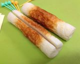 竹輪のくるくる巻き(海苔チーズ)作り方2写真