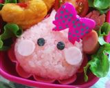簡単☆キャラ弁*　ほっぺちゃん♪おにぎり作り方4写真