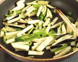 ふじっ子＋カレー粉で！青椒肉絲風作り方3写真