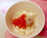 離乳食レンジでトマトとツナのパン粥作り方2写真