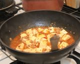 もやしとニラたっぷりの麻婆焼きそば作り方4写真