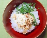 アーモンドを入れて☆生ハム手毬寿司作り方1写真