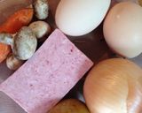 ♡炊飯器でスパムのスパニッシュオムレツ♡作り方2写真