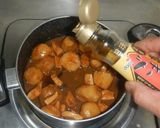 里芋と鶏肉の味噌煮っころがし作り方7写真