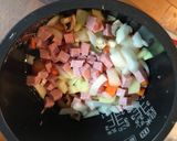 ♡炊飯器でスパムのスパニッシュオムレツ♡作り方6写真