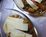 リメイク・スパゲッティーのカレーグラタン作り方5写真