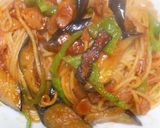 茄子とベーコンのトマトパスタ作り方10写真