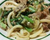 焼肉のタレで濃厚焼きうどん作り方5写真
