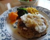 旨みたっぷりヘルシーハンバーグ作り方5写真