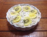 ゴールドキウイとミントのケーキ作り方7写真