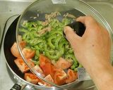 苦瓜(ゴーヤ)のトマトちゃんぷるー作り方6写真