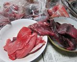 ワンコ用❤犬ごはん♪シーチキン風マグロ煮作り方1写真
